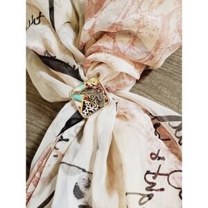 SLIDE Scarf Wild Rag Scarves Slide Western Cowgirl custom gift, western accessor